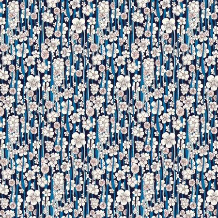 Floral Waterfall A-Liberty Arthur's Garden Collection 1