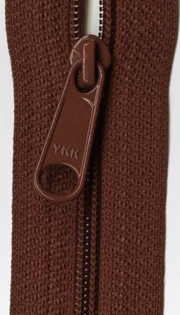 Designer Accents Ziplon Closed Bottom Zipper 14in Dark Rust