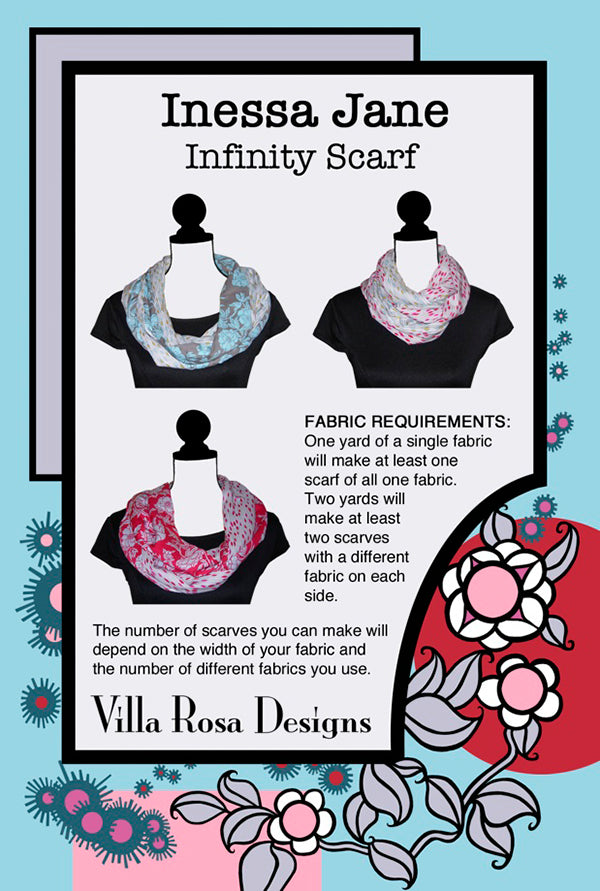 Inessa Jane Infinity Scarf Villa Rosa Designs