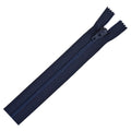 All-Purpose Polyester Coil Zipper 12" Navy