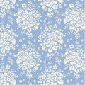 Something Blue Picnic Sky Cream TIL100666 by TILDA