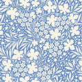 Something Blue Bushbloom Blue Cream TIL100668 by TILDA