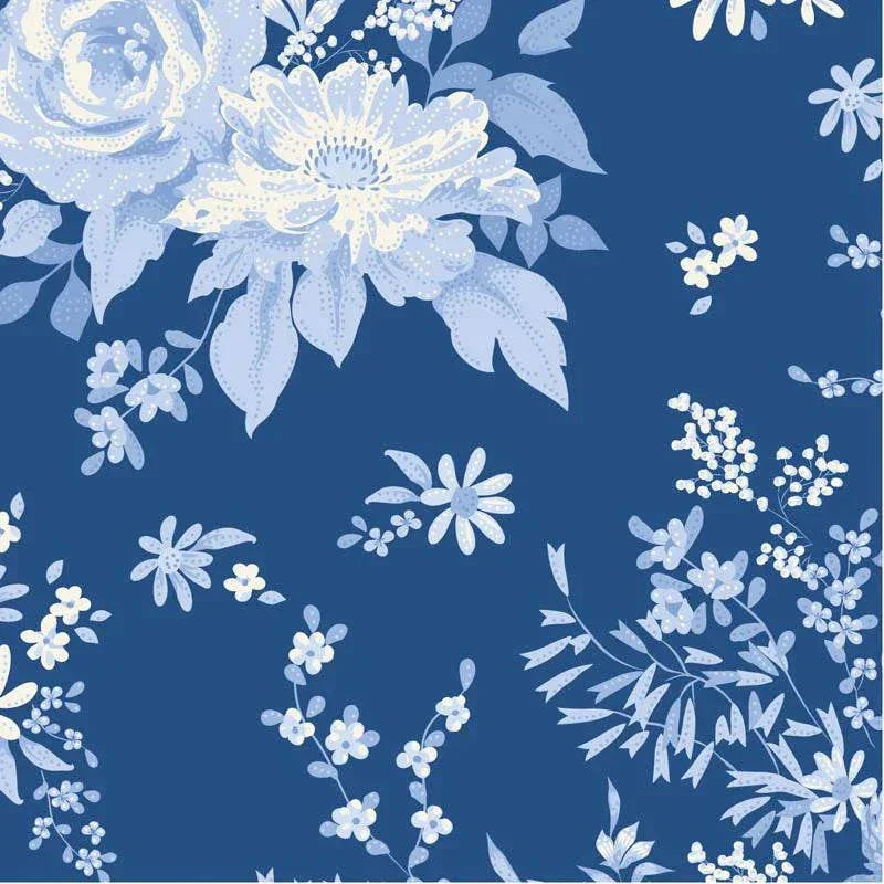 Something Blue Wildgarden Floral Night TIL100677 by TILDA