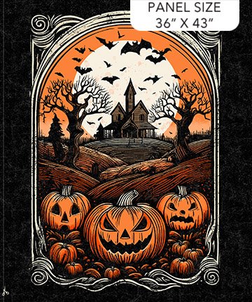 Haunted Hollow Panel 36"x43"