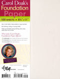 Foundation Paper Carol Doak