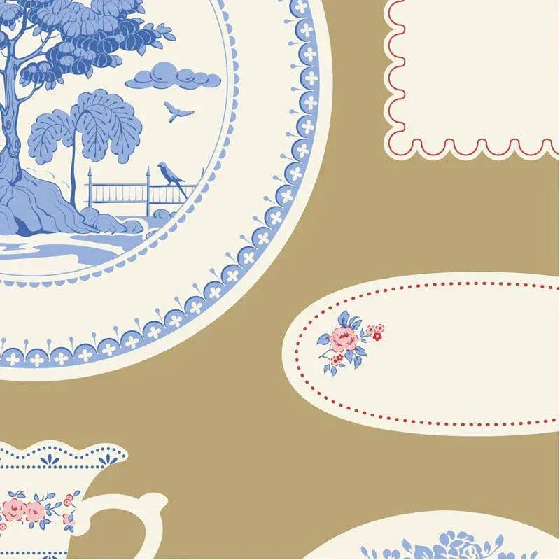 Something Blue Blenders Labels & Ornaments Ochre TIL110172 by TILDA