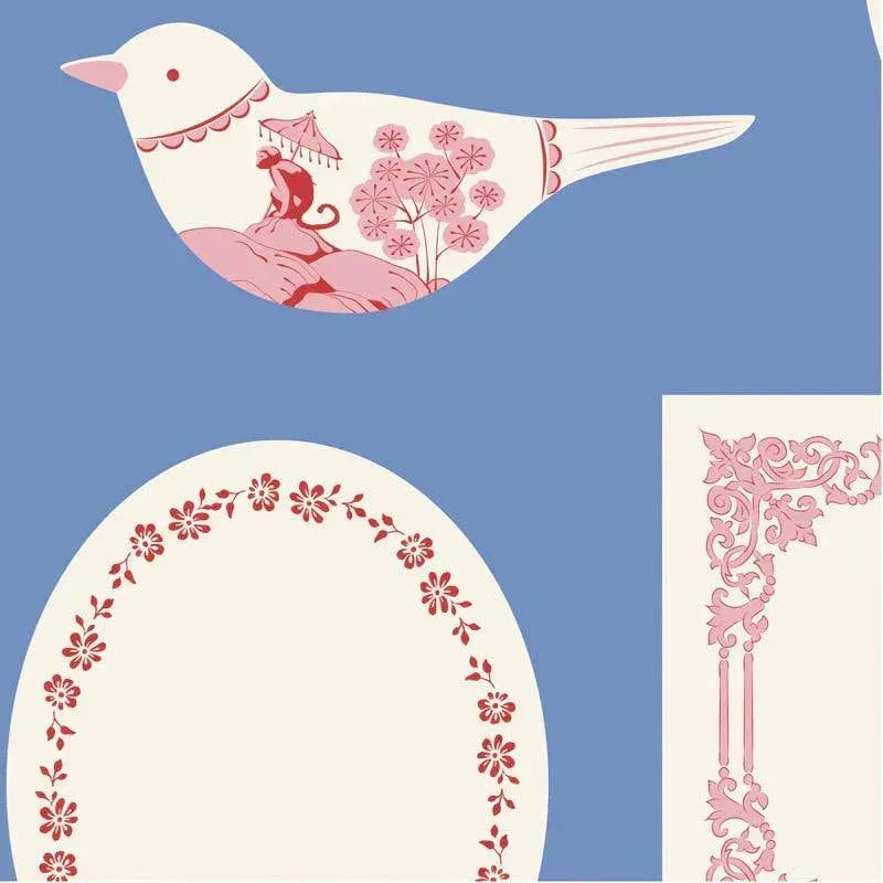 Something Blue Blenders Labels & Ornaments Blue TIL110173 by TILDA