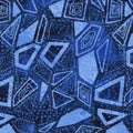 Pointed Shapes-Blue Marine