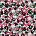 Crimson Garden Multi Fancy Daisies 1198-89
