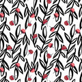 Crimson Garden Multi Vines and Berries 1199-09