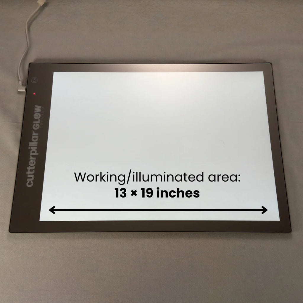 Cutterpillar Glow Premium II Lightboard #CPP-PREM2