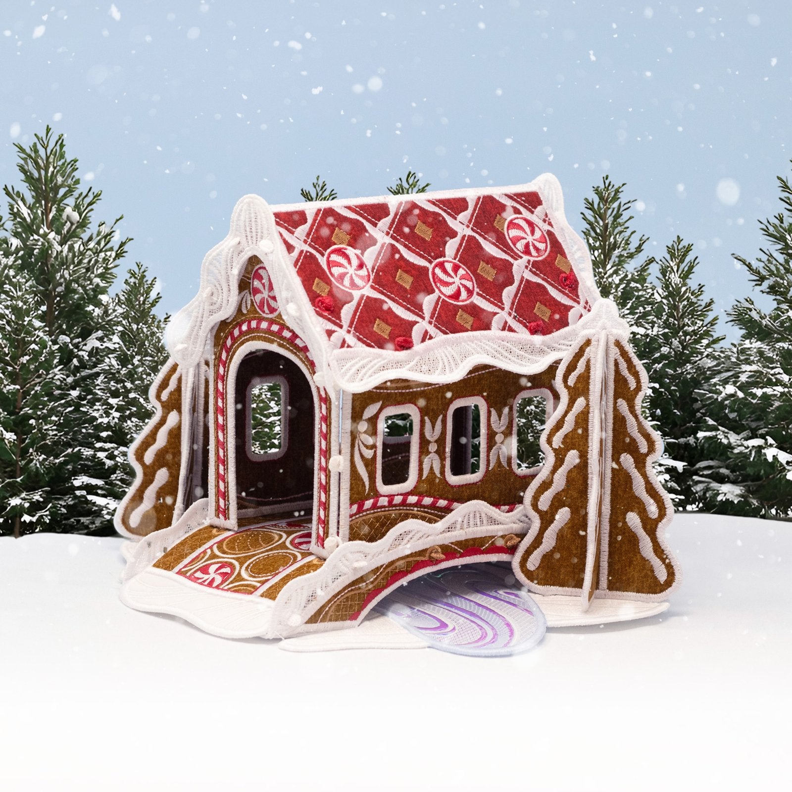 Gingerbread Village - Freestanding Bridge