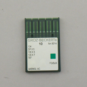 Groz-Beckert Needles- 90/14 FG/SUK (Ballpoint)