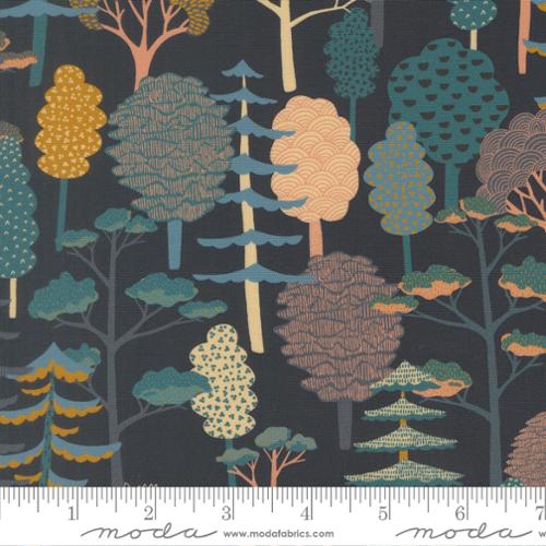 Feather and Forest Bloom - Midnight 14142-19