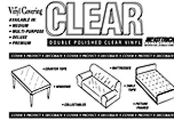 8 Gauge Clear Vinyl 54" Wide