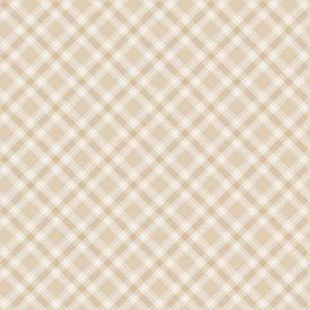 Plaid 108in Wideback Ecru