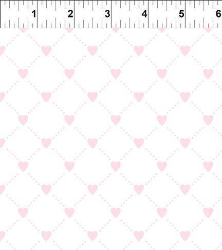 Alice - Pink Heart Grid 14AL-1