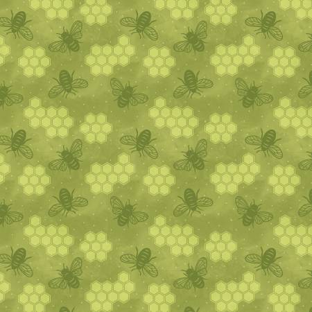 Bee Serenade Green Wideback