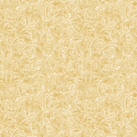 Harvest Beauty Paisley Scroll Cream/Neutral 15274-07