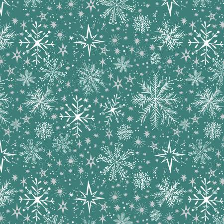 Highland Glen: Snow Frost Teal 16727P-85