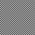 Sweet Gingham Basic - Gingham Black/White