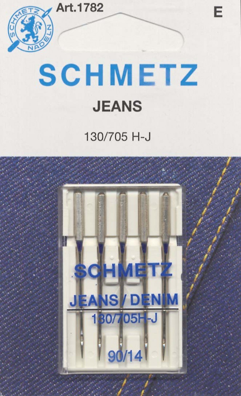 Schmetz Denim/Jeans Machine Needle Size 90/14