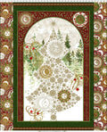 Winter Solstice II Metallic Quilt Panel