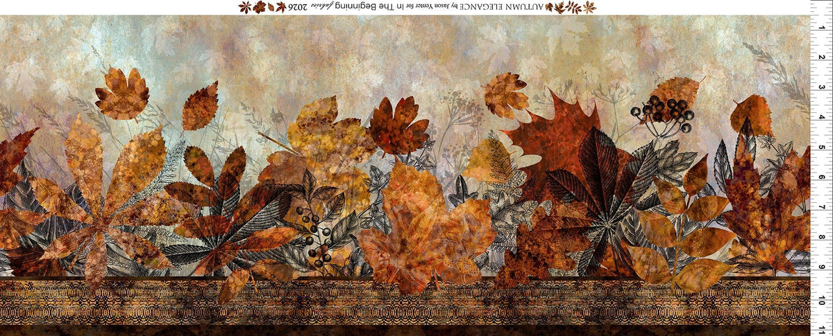 Autumn Elegance 1AE-1 Border Multi