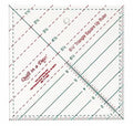 Triangle Square Up Ruler 6-1/2in