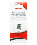 Janome 1/4" Seam Ft w/out Guide 7mmBP