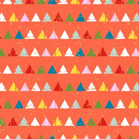 20270-Orange Triangle Geo Glitter