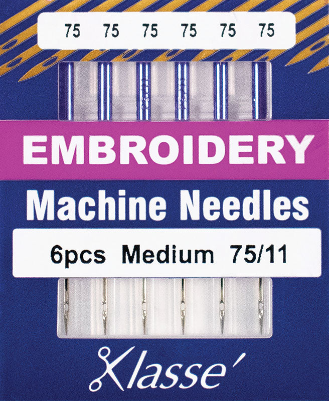 Klasse Embroidery 75/11 needles