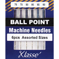 Klasse BallPoint Assorted Needles  (2 70/10 2 80/12 2 90/14)