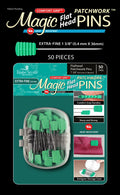Magic Pins Flathead Patchwork EXTRA Fine 50pc #220139