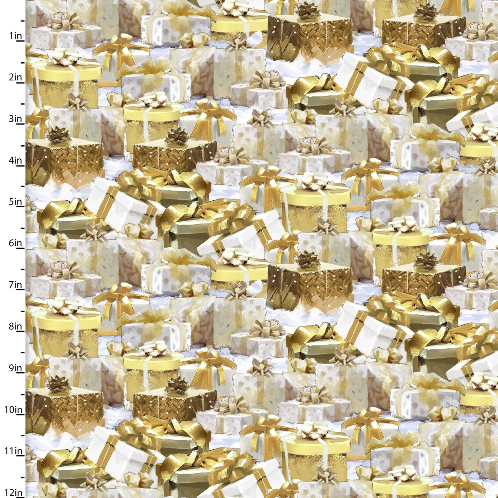 Here Comes Santa - Gold Gifts