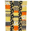 Yellow & Orange 45" x 62" Pieced Flimsy (not quilted) - Shop Sample
