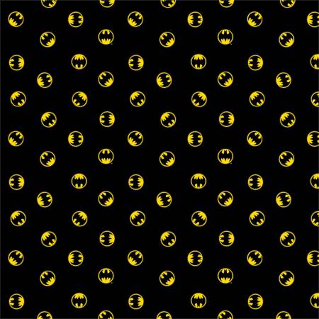 Black DC Batman Logo