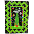 Aliens 46" x 64" Pieced Flimsy (not quilted) - Shop Sample