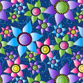 2626-77 Navy || Flower Power