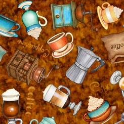 Cafe All Day - Everything Coffee (Rust)