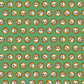 Steampunk Halloween SKULLS GREEN