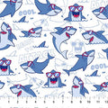 Shark Attack 28856-10 White Multi