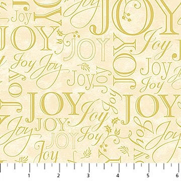 Deck The Halls Joy Blender Beige Multi