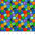 The Four Seasons Black Multi Turtle Shell Fabric