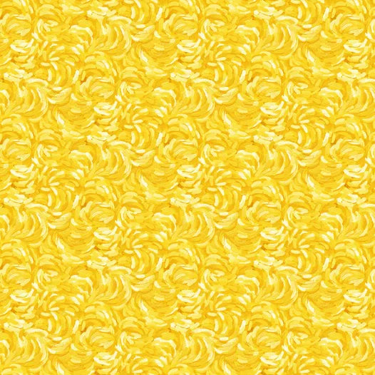 Starry Night Yellow Brushstroke # 29264-52