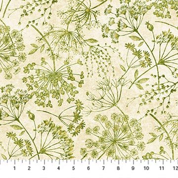 Organics - Stonehenge 29309-72 Cream/Green