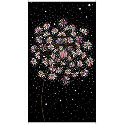 BOLD BLOOMS - DANDELION PANEL 24"