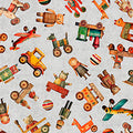 SANTA'S WORKSHOP - TOY TOSS-Lt Gray