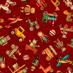SANTA'S WORKSHOP - TOY TOSS-Red