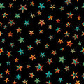 SANTA'S WORKSHOP - STARS-Black